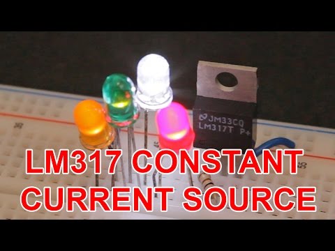 Constant current source and laser / LED driver tutorial