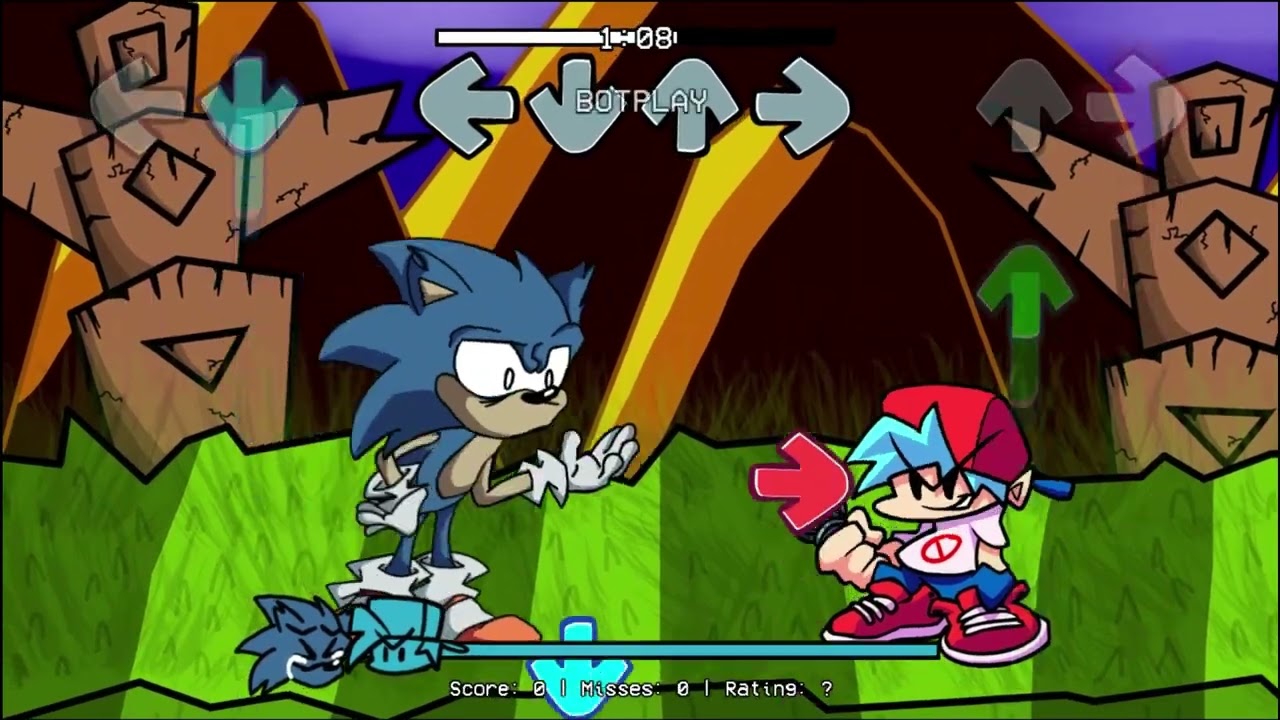 PghLFilms Plays Sonic.Exe, but I RESTORED IT 4.0 in Friday Night Funkin' 