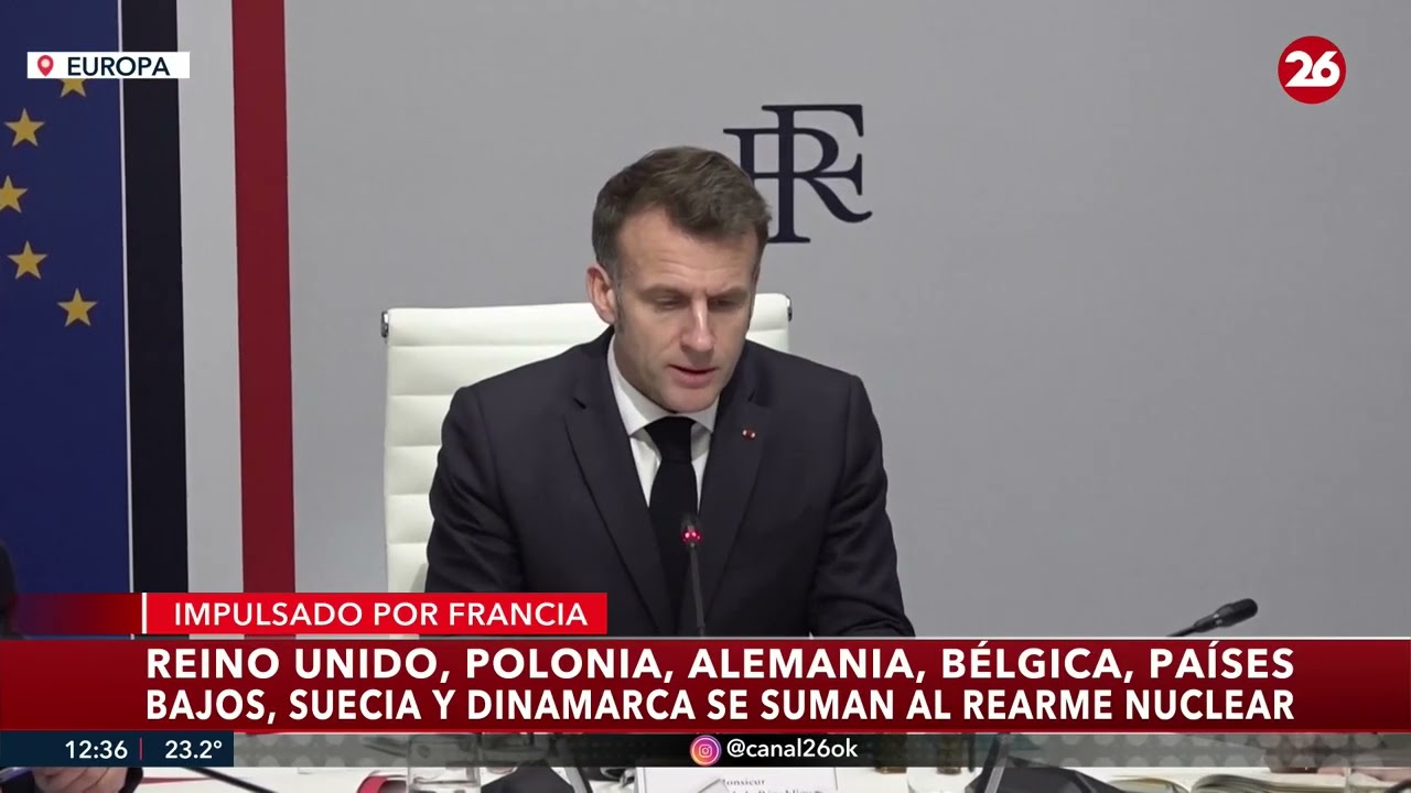 🚨 ALIANZA NUCLEAR EN EUROPA | Ya hay 8 países involucrados | El análisis de Manuel Castro