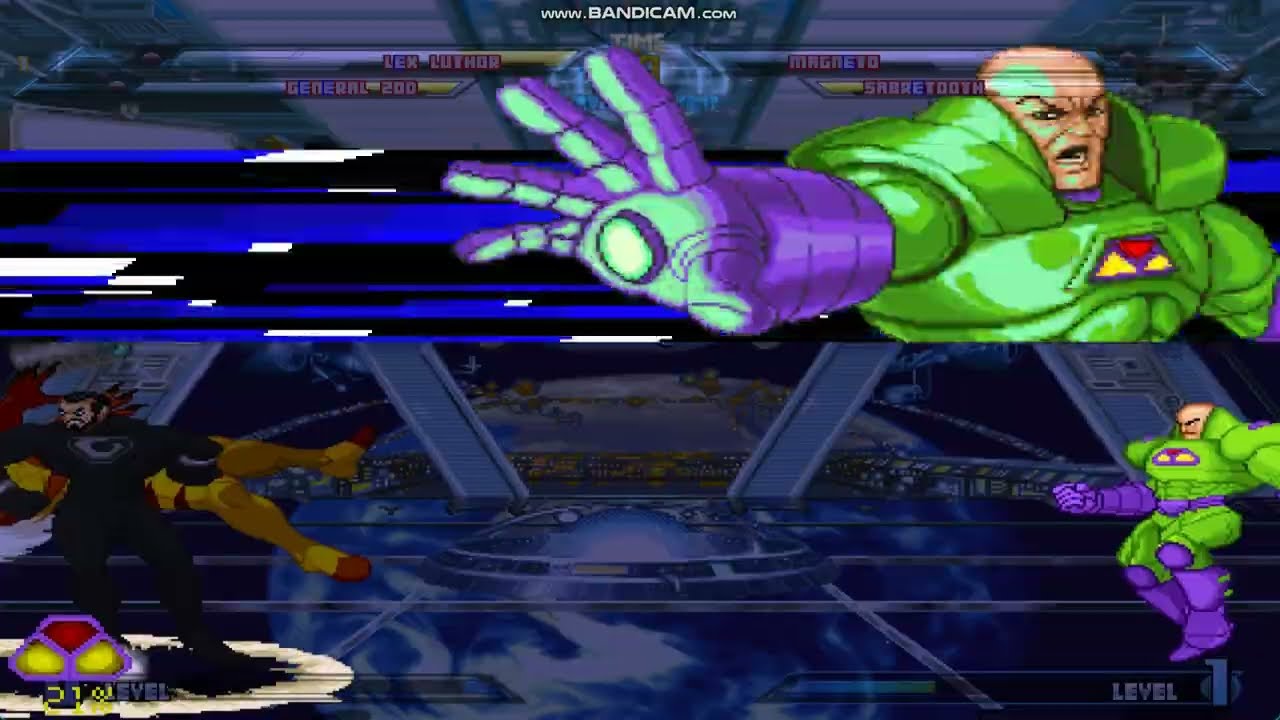 Lex Luthor & General Zod vs. Magneto & Sabretooth