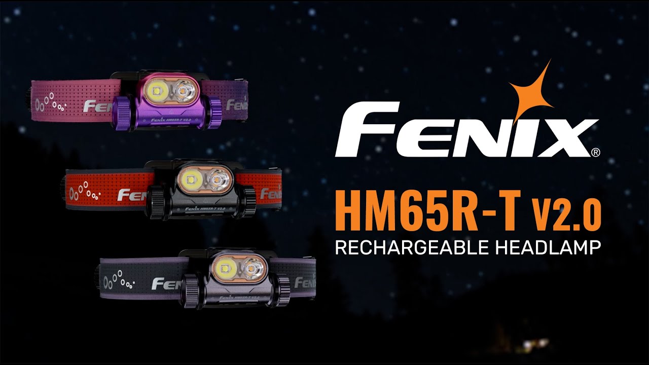 Fenix HM65R-T V2.0 Rechargeable Headlamp - Fenix Lighting