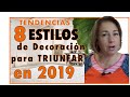 8 Estilos DECORACIÓN que TE HARÁN TRIUNFAR 🏆. ¡INCREIBLE WABI SABI! ¡ReDecora tu casa!