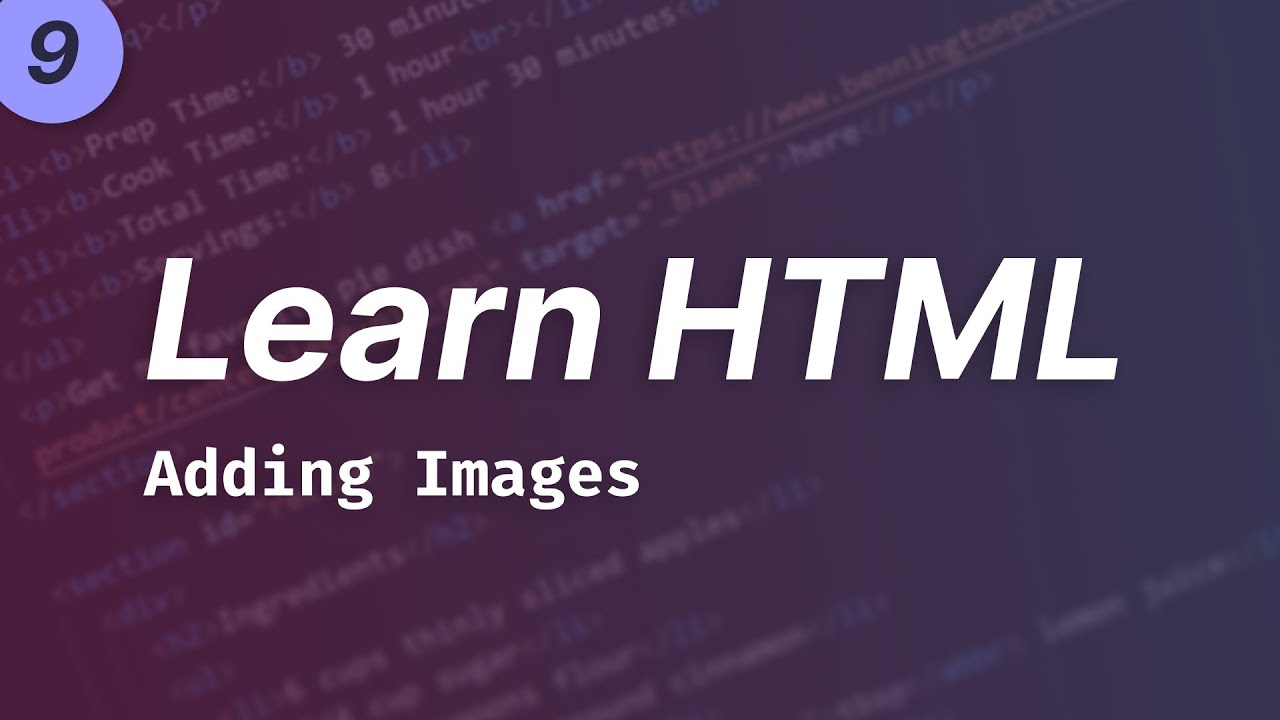 HTML Images: Adding Images, SVGs, Responsive Images & Alt Text - YouTube