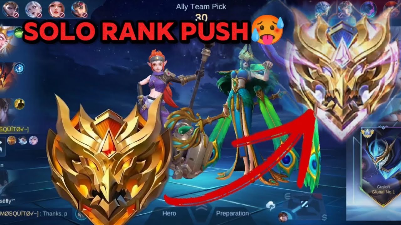 Gusion freestyle in mythic glory 🤯🤯