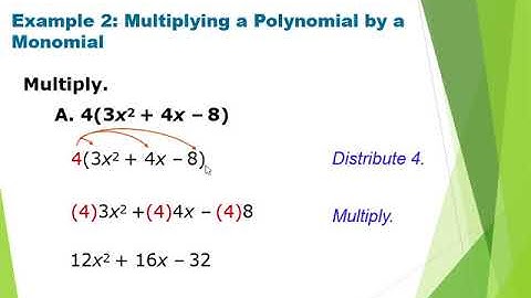 MULTIPLYING POLYNOMIALS (Distributive Property and FOIL method)