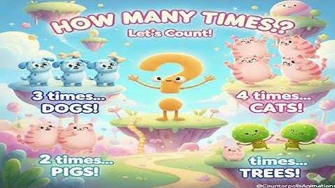 NCERT Class 1 Maths | Chapter 11 - How Many Times? (Joyful Mathematics)