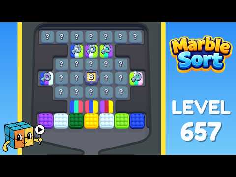 Marble Sort level 657 walkthrough video cover