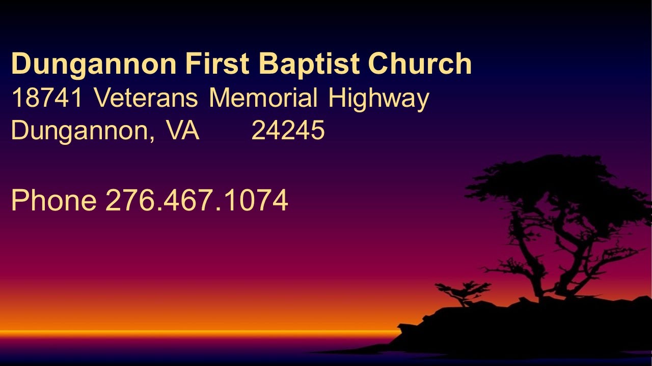 First Baptist Church Of Dungannon Theology of The Cross YouTube