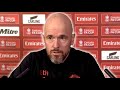 &#39;We triggered Wan-Bissaka, Lindelof, Mejbri CONTRACT EXTENSIONS!&#39; | Erik ten Hag | Wigan v Man Utd