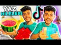 YAZ TİKTOK HİLELERİNİ DENEDİK !!  ( %100 GÜLME GARANTİLİ ) - TUGAY GÖK