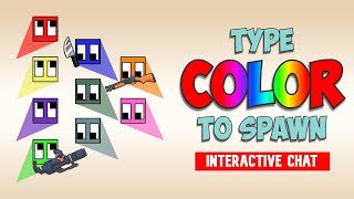 INTERACTIVE LIVE STREAM! - Type Color or Country to Spawn! 🟨🟥🟩🟦 21.05.2026