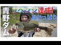 【バス釣り】青野ダムおかっぱり釣行!!リベンジ達成‼