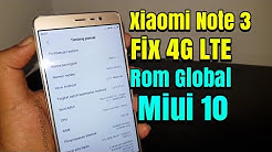 Xiaomi Note 3 Pro Kenzo Fix Jaringan 4G Lte Rom Global Miui 10 Terbaru 2019 - Durasi: 11.17. 