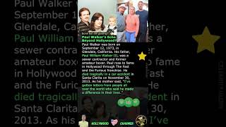 Paul Walker’s Echo Beyond Hollywood?