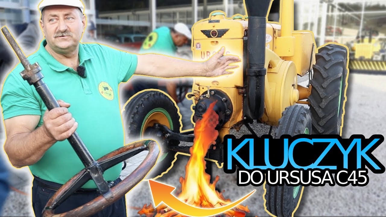 ŻYWYM ogniem grzeją silnik | ODPALANIE URSUS C45 - LANZ Buldog