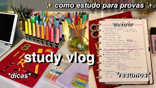 Study Vlog Produtivo Estudando Para Provas Como Eu Estudo Para Provas Filminho Narrado