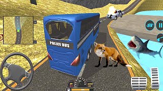 Us Police Bus Driving Simulator – Police Soldier Duty Transporter Bus - Android Gameplay screenshot 3