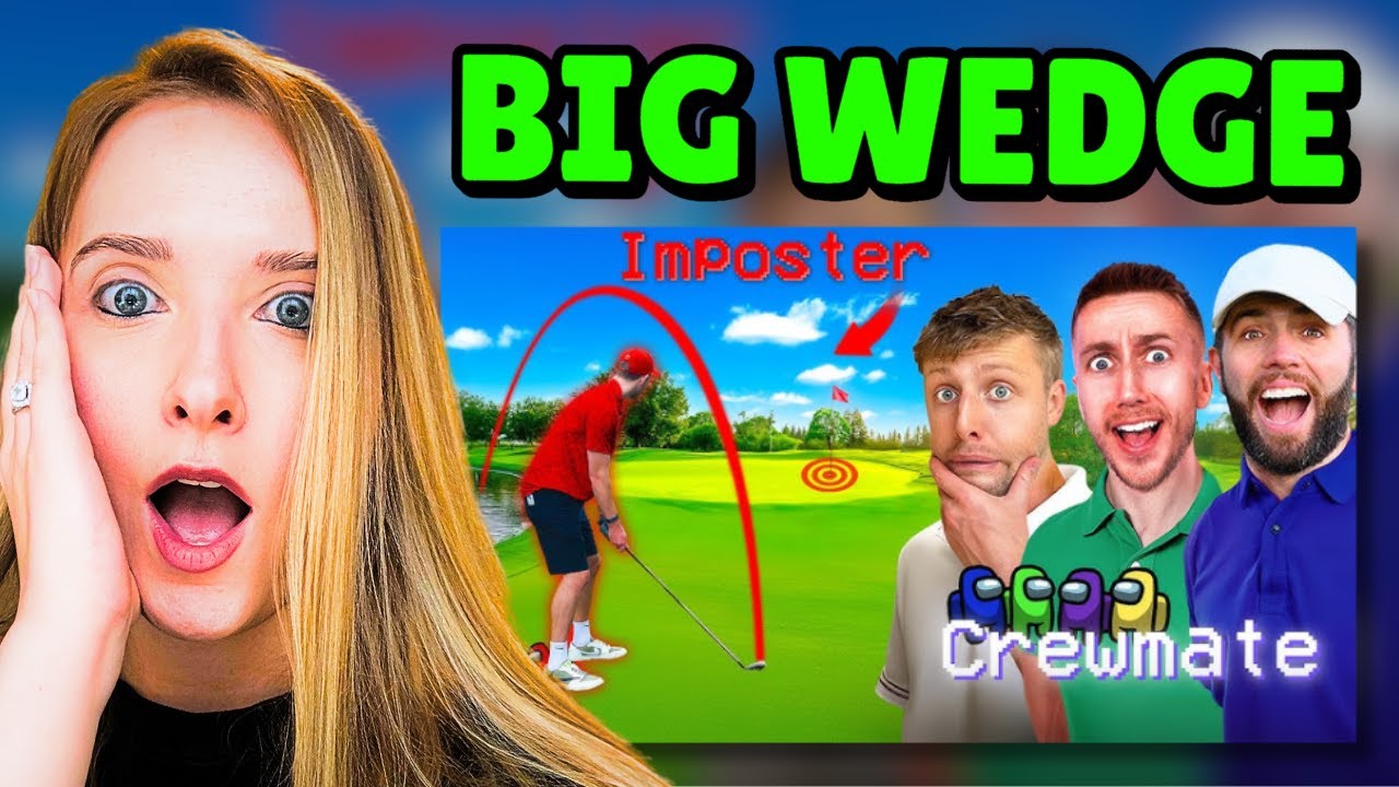 Reaction to BIG WEDGE PLAY AMONG US GOLF!