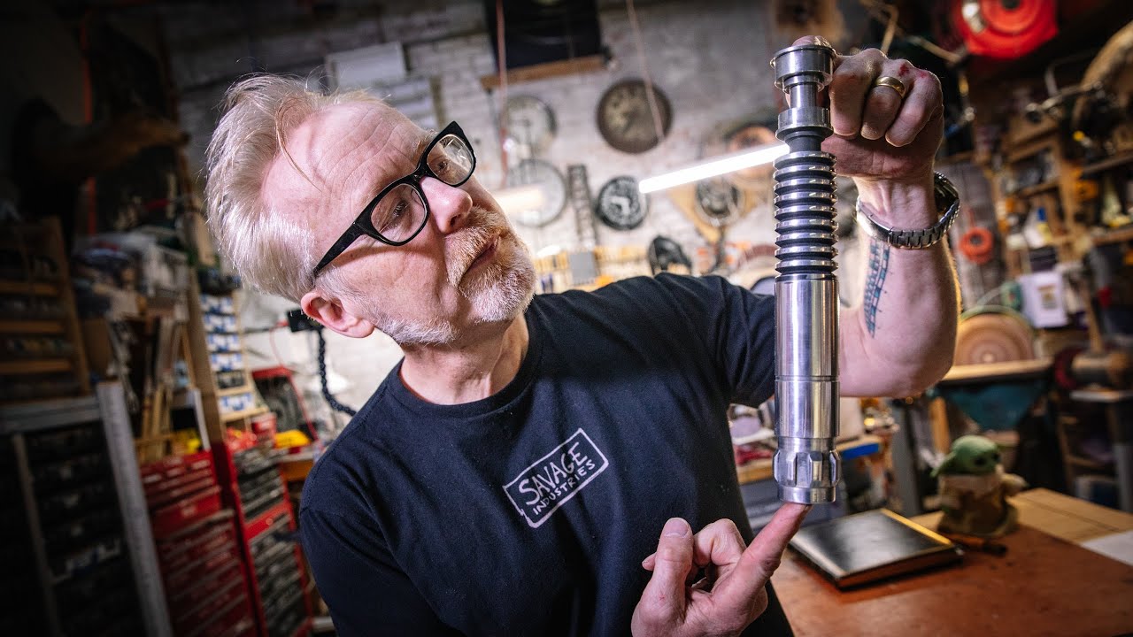 Adam Savage's One Day Builds: Luke's Lightsaber!