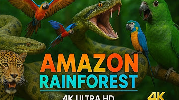   Big Animals in Amazon rainforest | Exploring the Untamed Amazon Jungle | Part : 01
