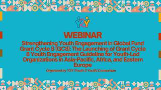 The Launching of GC8 Youth Engagement Guideline for Youth-Led Organizations
