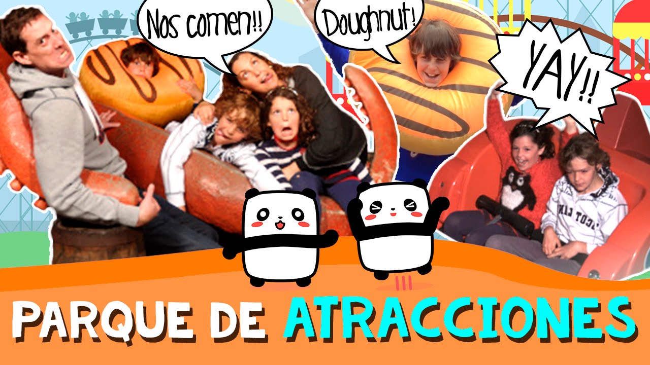 Parque de ATRACCIONES * Vlogs familiares en español - YouTube