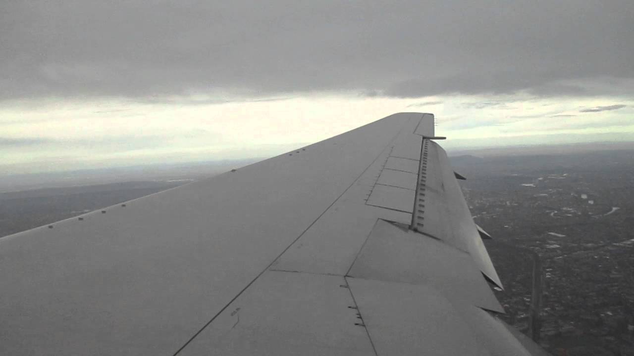 Landing At Newark Liberty Airport (United Airlines UA922 LHR-EWR) (29.2.2016)