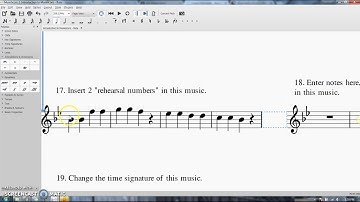Musescore: Selecting