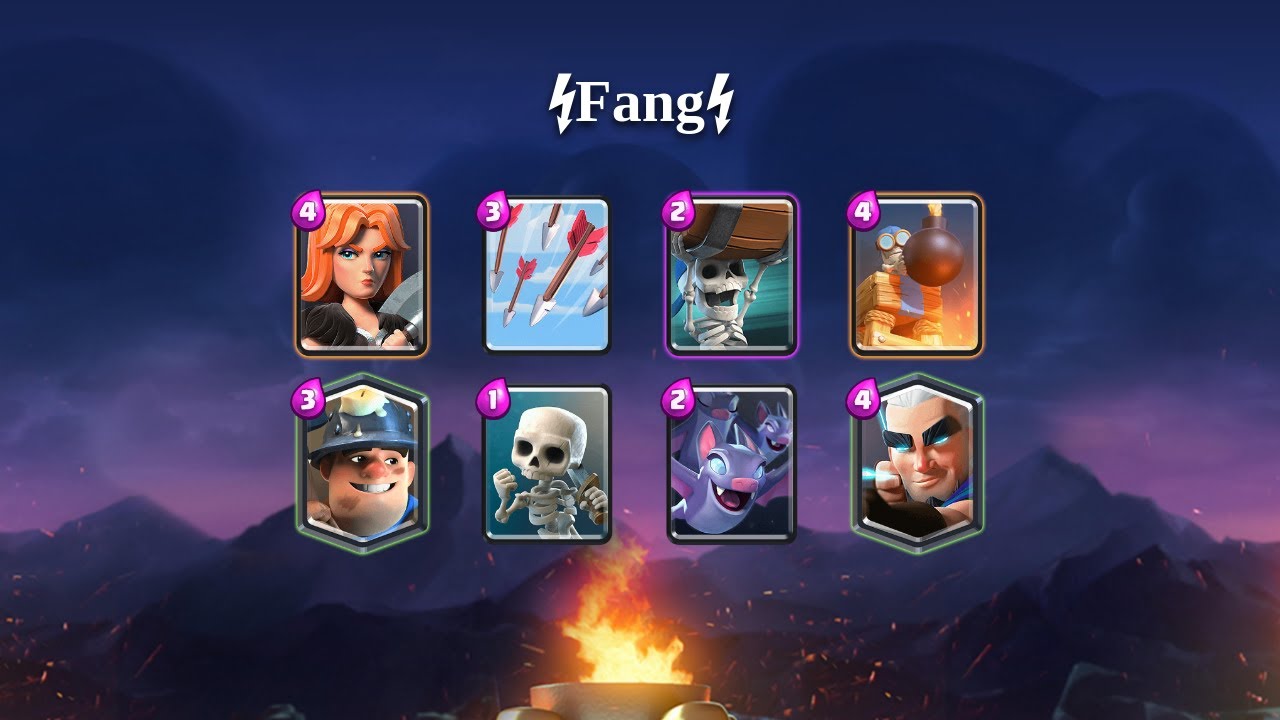 ⚡Fang⚡ | Wall Breakers, Miner deck gameplay [TOP 200] | March 2020