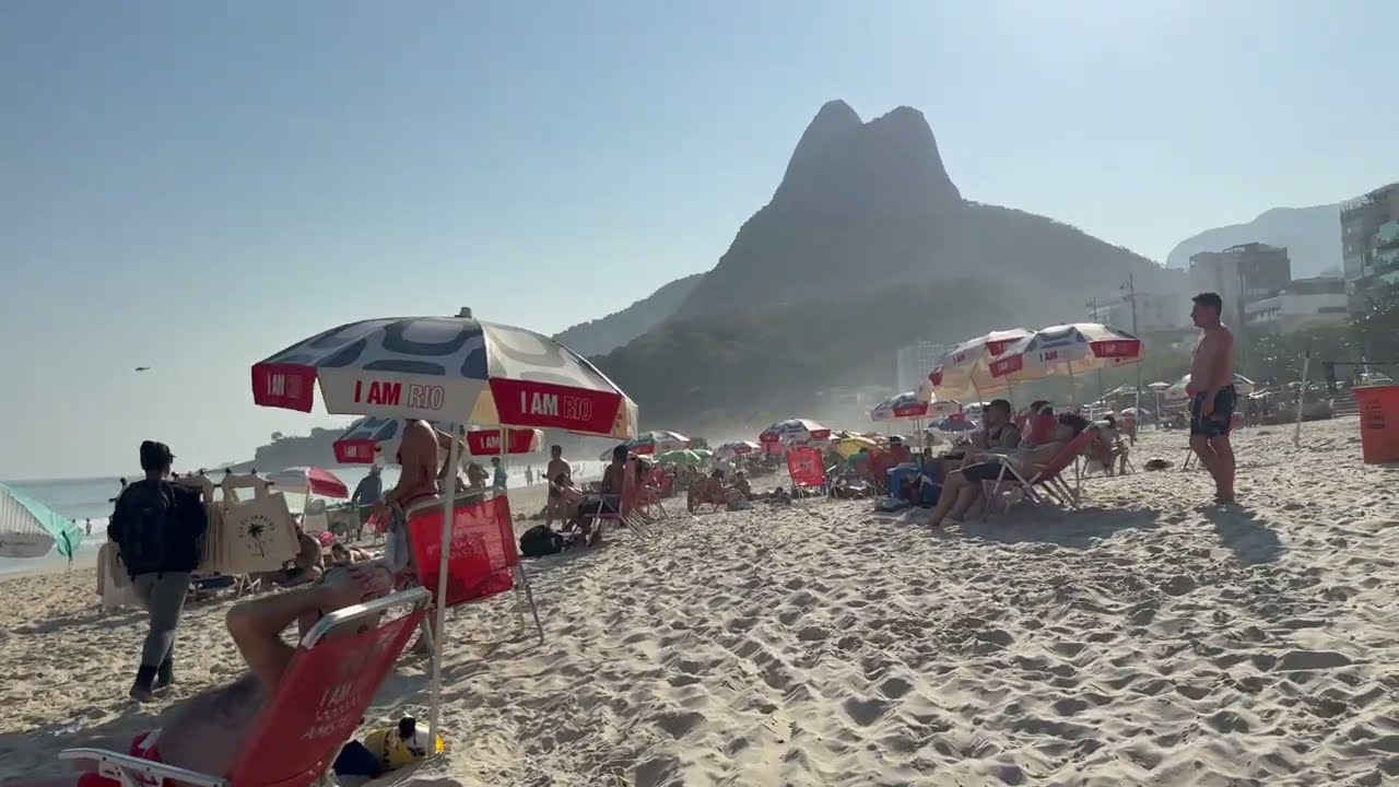 A Perfect Walk on Rio’s Crystal Coast 🌊🌴🔥