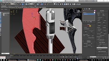 Battle Axe modelling and unwrapping