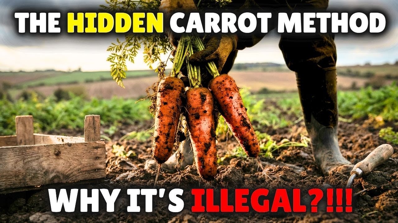 The Lost Carrot Method That Produces Massive Yields Effortlessly