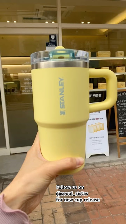 💛STANLEY THE QUENCHER PROTOUR FLIP STRAW TUMBLER 14 OZ #stanleycup #stanley #스탠리 #starbucks #스타벅스