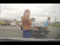 Woman Car Crashes | Woman Driving Fails | Funny Accidents #11