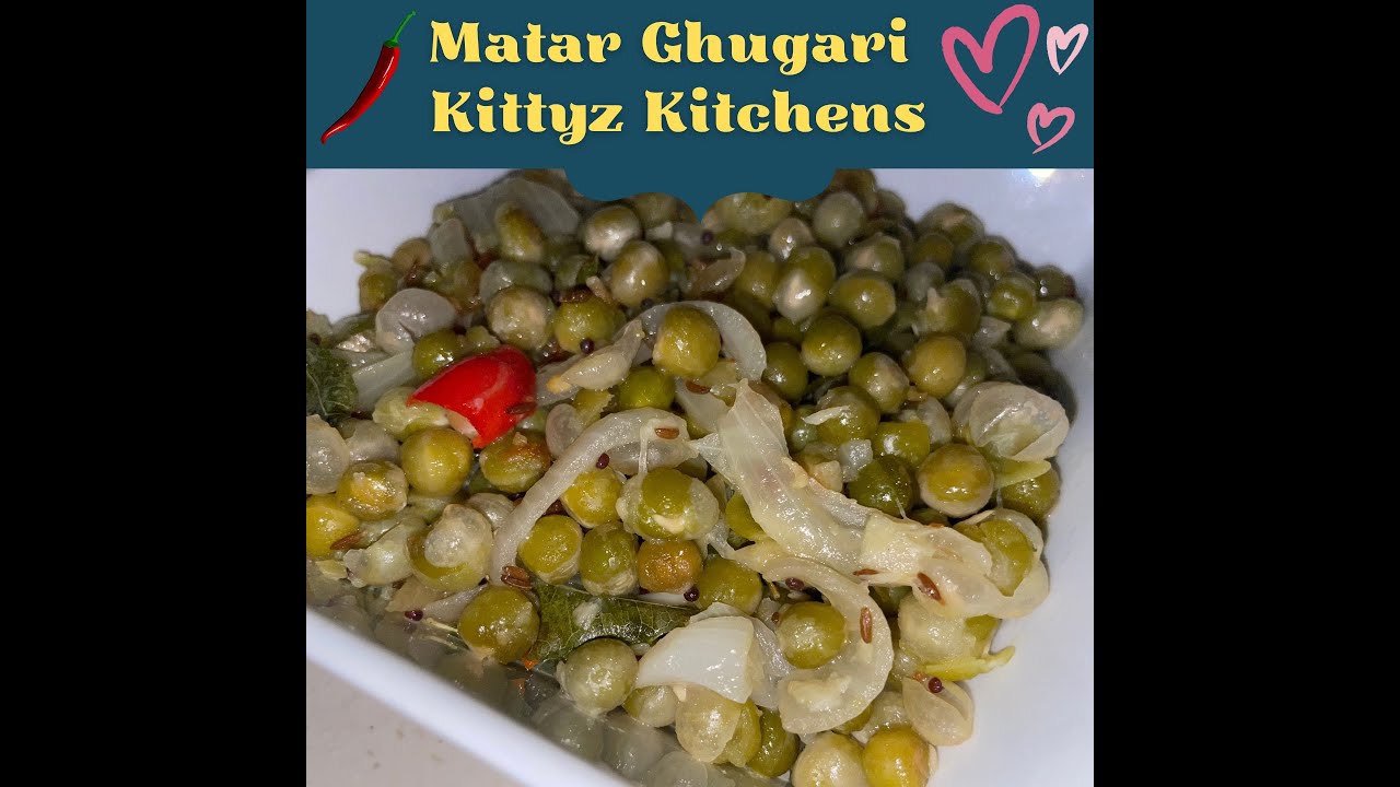Boiled Peas or Matar Ghugari Recipe by Kittyz Kitchens - YouTube