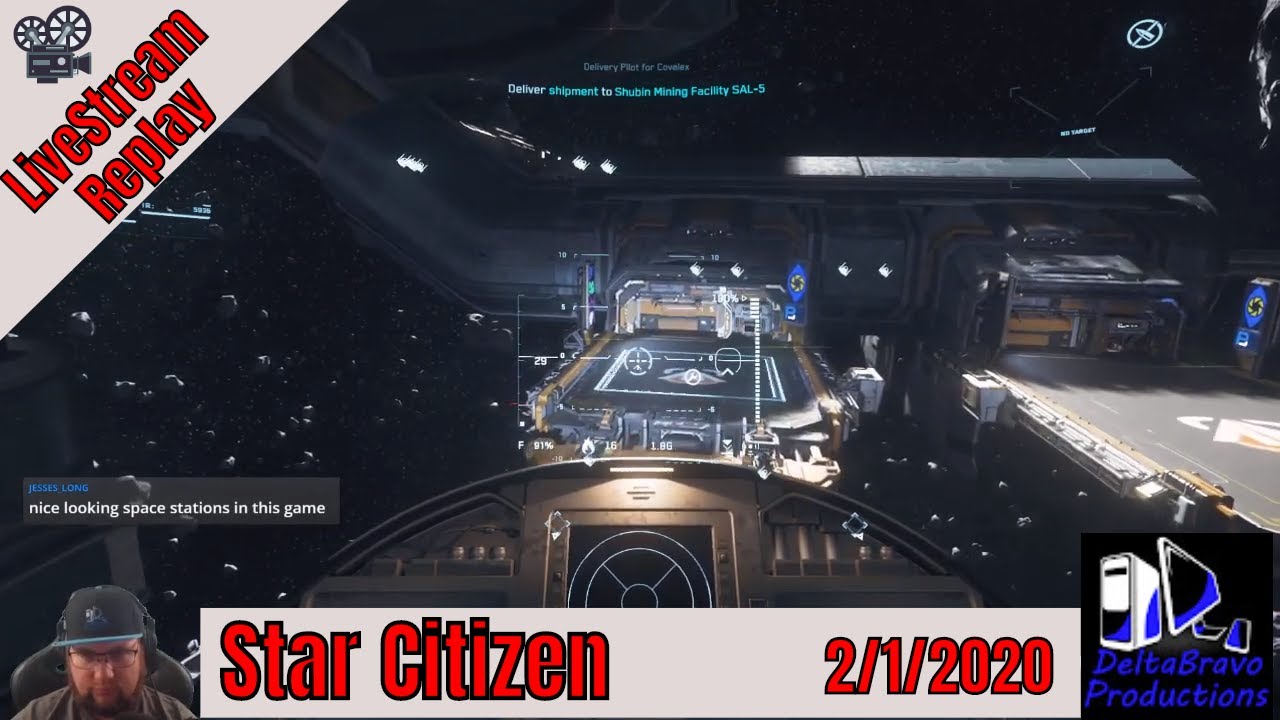 ðŸ“½️ Live-stream Replay - Star Citizen - Making Money With Boxes and