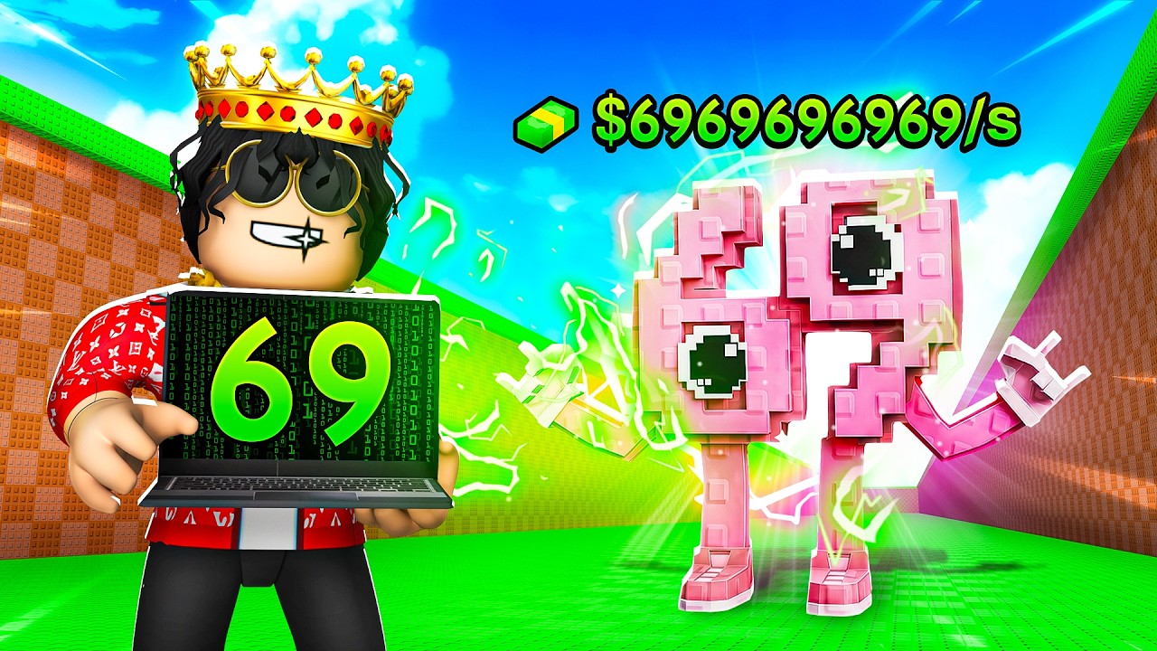 روبلوكس هكرت اللعبة وجبت اقوى شخصية! 😱🔥Hack Vault For Brainrot