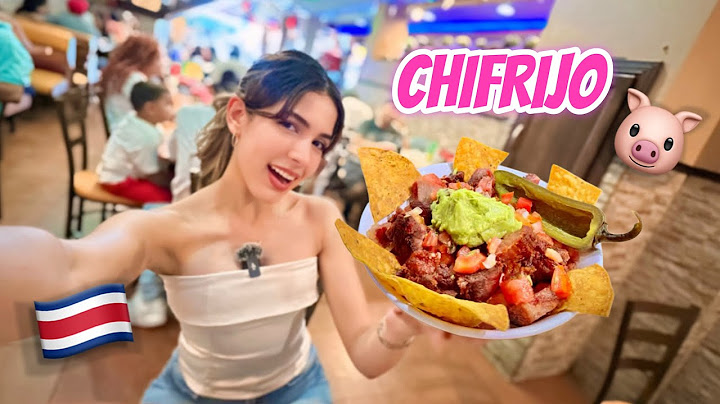 TOP 5 COSTA RICAN STREET FOODS YOU HAVE TO TRY | Delane Vlog