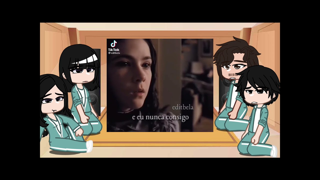 Squid game react to y/n/part 1/SHORT/will be part 2/sae-byeok x y/n