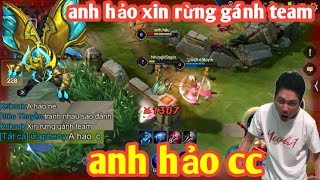 Năn Nỉ Đồng Đội Xin Rừng Gánh Team Bất Thành | Anh Hảo Chát 1 Câu Khiến Team Câm Nín