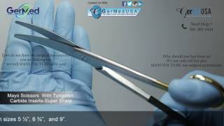 Mayo Dissecting Scissors-Tungsten Carbide-Super Sharp