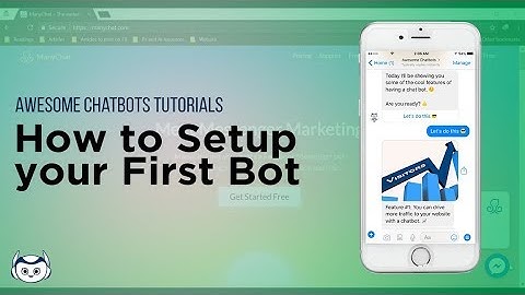 How to Set Up Your First Bot - Manychat