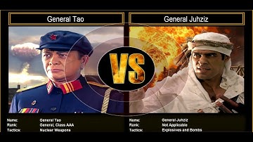 Command & Conquer Generals: ShockWave - Challenge: General Tao VS General Juhziz