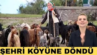 Esra Erol Şehri̇ Köyüne Döndü Fati̇he Veda Etti̇ Ağla Köye Gi̇tti̇ İşte Baba Ocaği Görüntüler