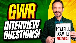 GREAT WESTERN RAILWAY INTERVIEW QUESTIONS AND ANSWERS (How to Pass a GWR Job Interview!)