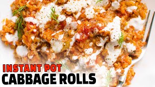 Instant Pot Cabbage Rolls | The Ultimate Comfort Food