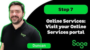 Sage 50 Payroll (UK): Online Services - Visit your Online Services portal