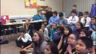 St Labre Indian School Hour of Code Session with Bill Gates
