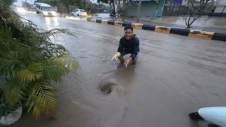 Details Massive Clogged Drain Heavy Rain Causes Extreme Street Flooding! News