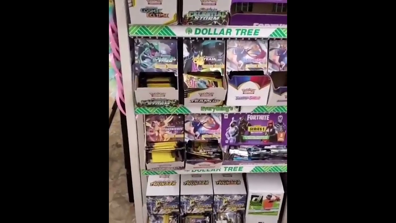 $1500 in Dollar Tree Pokemon Cards !